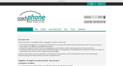 Desktop Screenshot of coach-phone.com